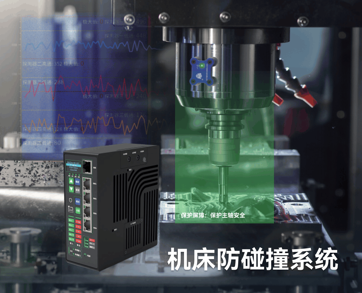 机床防碰撞系统 - 华刃智造科技解决方案